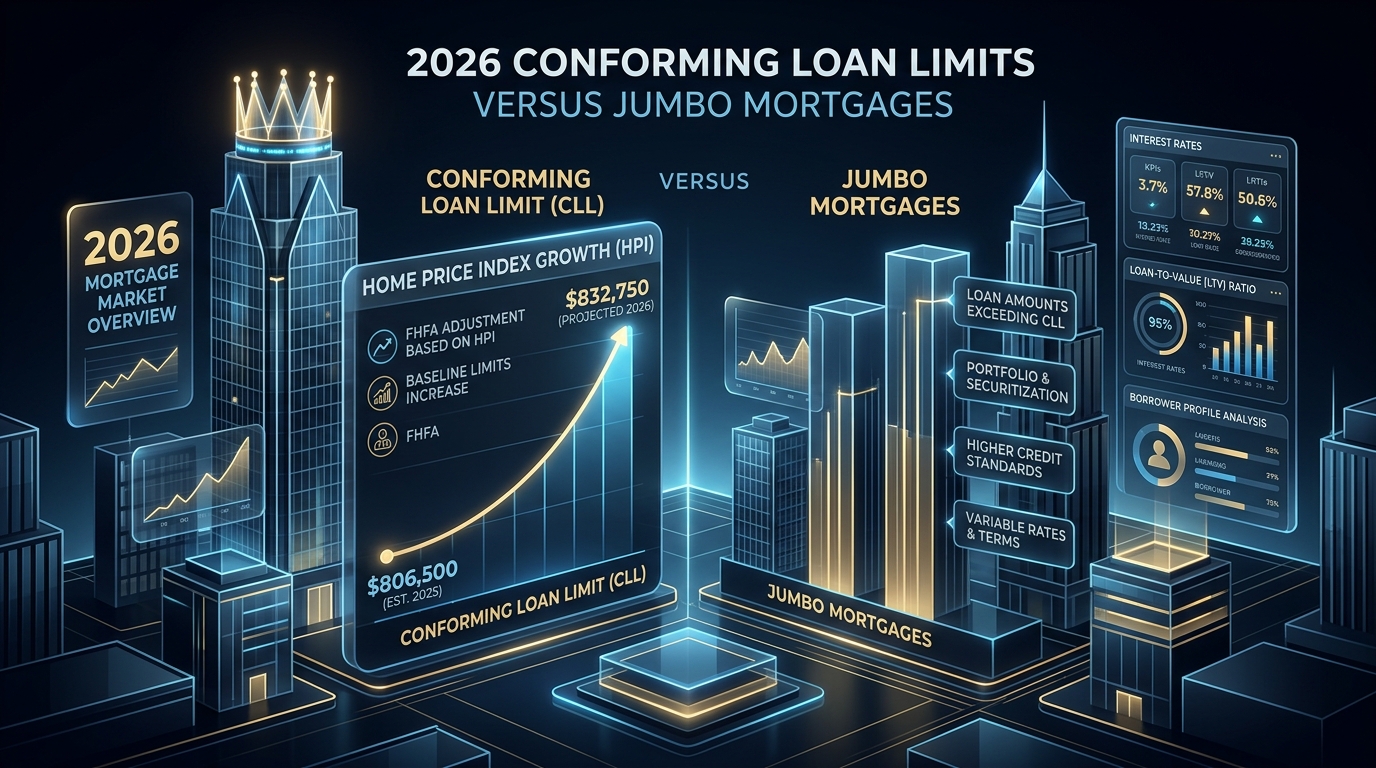 2026 Conforming Loan Limits vs Jumbo Mortgages
