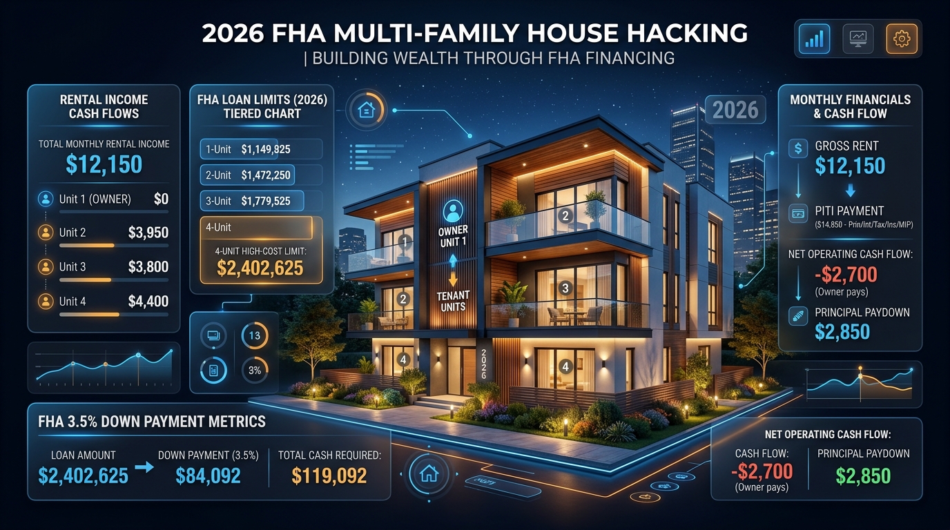 2026 FHA Multi-Family House Hacking